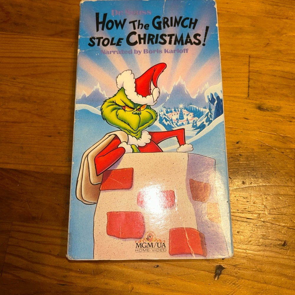 Dr. Seuss How the Grinch Stole Christmas VHS